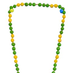 SUNFLOWER PAINTED LONG NECKLACE SET