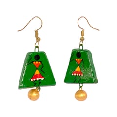 GREEN WORLI DESIGN PENDENT SET