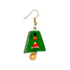 GREEN WORLI DESIGN PENDENT SET