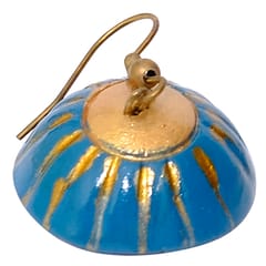 Blue and Golden Jhumka