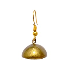 Golden Terracotta Jhumka