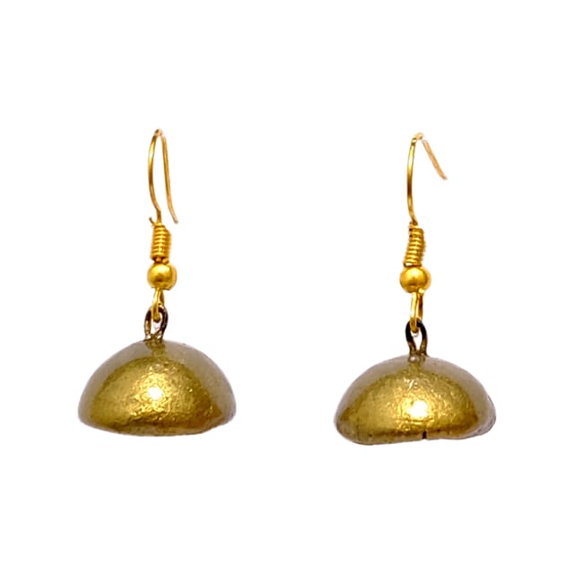 Golden Terracotta Jhumka