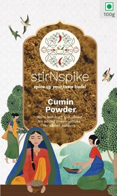 stirNspike Cumin Powder/Jeera Masala, 2*100 gms(Combo of 2 Packs)