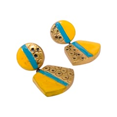 Yellow Golden Exclusive Earrings