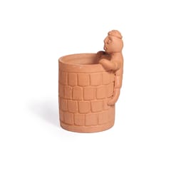 Tisser Artisans Terracota eco friendly decorative Well pen stand