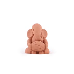 Tisser Artisansn Handmade Terracota Decorative Dholki ganesh