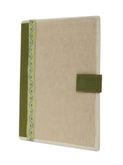 Tisser Artisans Hand crafted canvas folder with canvas fabric