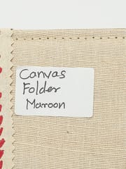 Tisser Artisanshand crafted canvas folder