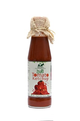 Desi Tomato Ketchup, 600gm. Pack of 3, 200g each.