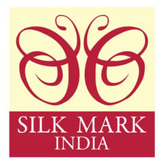 3stones | Handwoven | Hand Block | Pure Silk | Dupatta | Silk Mark | Yellow and Brown | GCA7