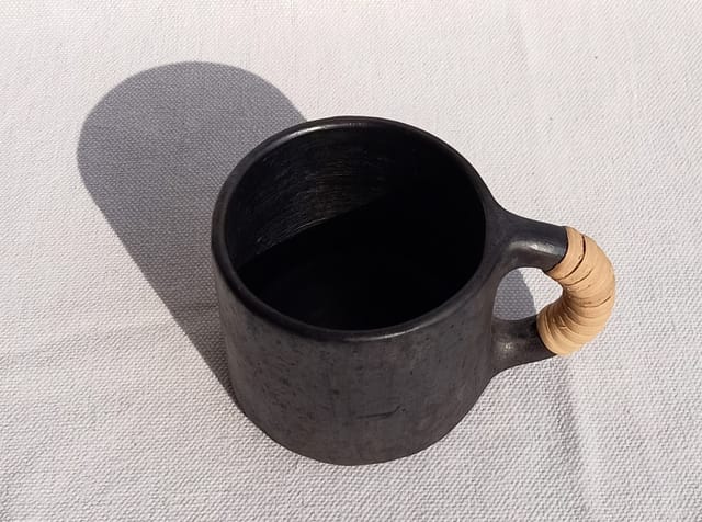 Terracotta by Sachii "Longpi Black Pottery Coffee Mug Small"