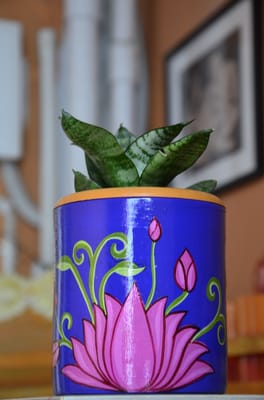 Blue Lotus Planter