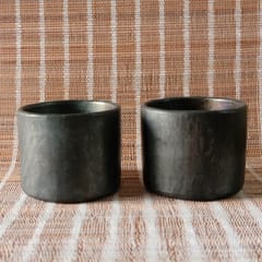 Terracotta by Sachii "Longpi Black Pottery Tumbler Small"