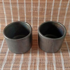 Terracotta by Sachii "Longpi Black Pottery Tumbler Small"