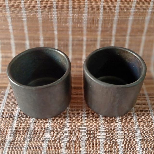 Terracotta by Sachii "Longpi Black Pottery Tumbler Small"