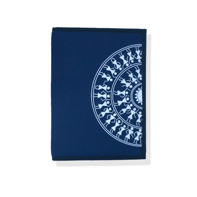 Semi-circle Warli Design Zip File Folder