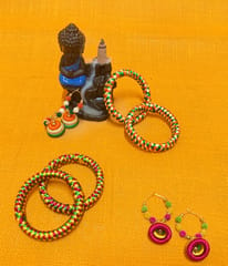 Combo 2 Set of Bangle and Earrings VMMT5