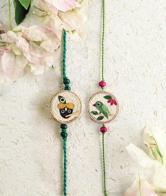 Rakhi Set of 2 (Tota Rakhi+ Kanha Rakhi)