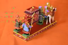 Traditional Bridal Palanquin Kondapalli Decorative Showpiece
