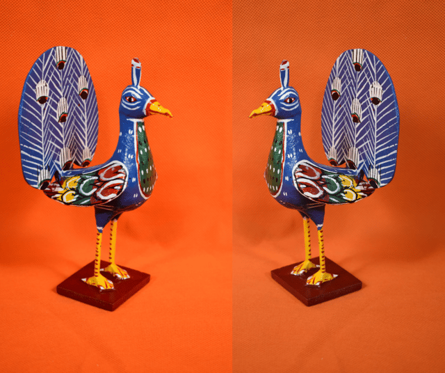 Kondapalli Peacock Wooden Pair Toy