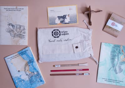 Bio Degradable Stationary Kit by Tripo Saints