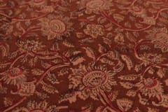 Brown Kalamkari Handloom Cotton fabric -0031