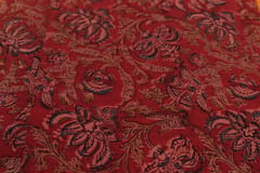 Red Kalamkari Handloom Cotton fabric -0033