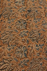 Yellow Kalamkari Handloom Cotton fabric -0035