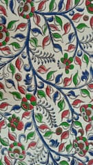 Kalamkari Cream Fabric - 0045