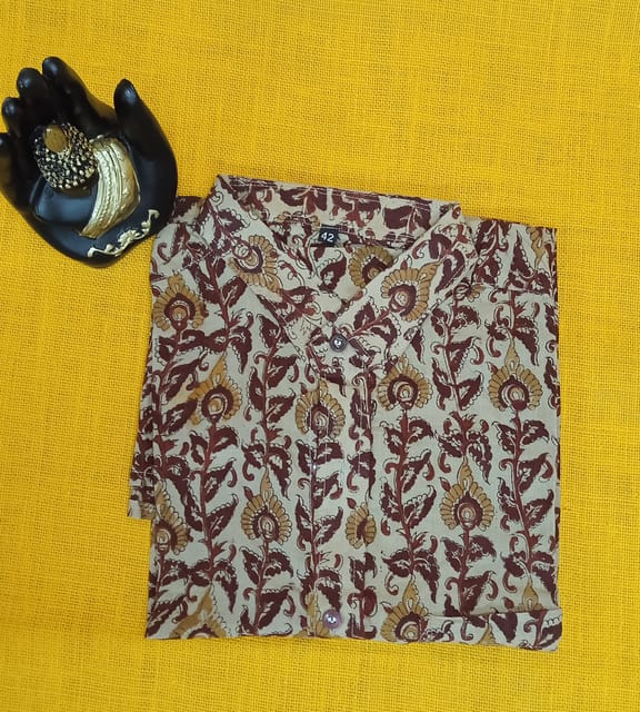 Kalamkari Men's Shirt-01