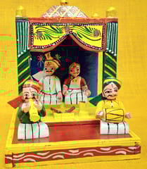 Hand Crafts Kondapalli Wood Pelli Mandapam
