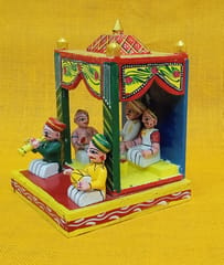 Hand Crafts Kondapalli Wood Pelli Mandapam