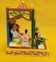 Hand Crafts Kondapalli Wood Pelli Mandapam