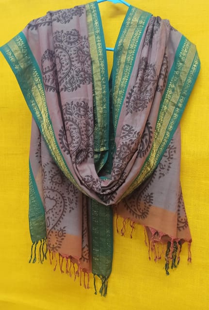 Kalamkari Shawl SH13