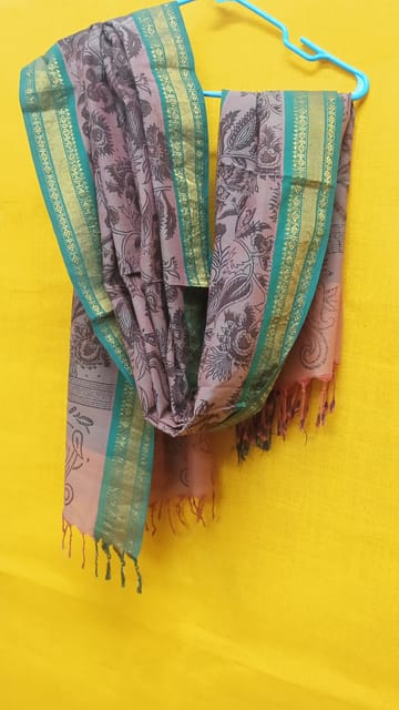 Kalamkari Shawl SH17