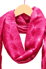 Shibori Tie & Dye Handwoven Tussar Silk Dupatta