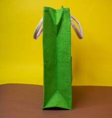 Pink & Green Designer Organic Shopping Bag