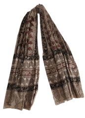 Khadi Kalamkari Shawl VMM 003