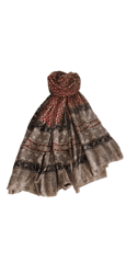 Khadi Kalamkari Shawl VMM 001