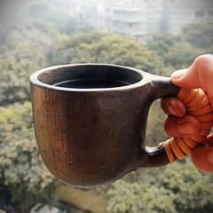 Terracotta by Sachii “Longpi Black pottery Infusion Tea Mug Large”