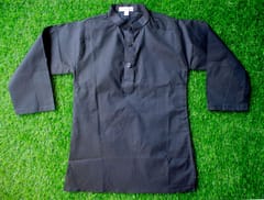 Black boy Cotton Kurta by TINYTOONS