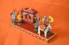 Traditional Bridal Palanquin Kondapalli Decorative Showpiece