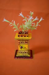 Kondapalli Pink and Yellow Color Wooden Handmade Tulasi Kota Combo3