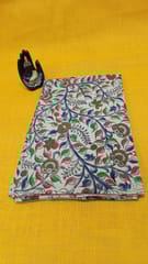 Kalamkari Cream Fabric - 0045