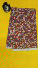 Kalamkari Red Fabric - 0044