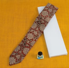 Kalamkari Red Tie 009
